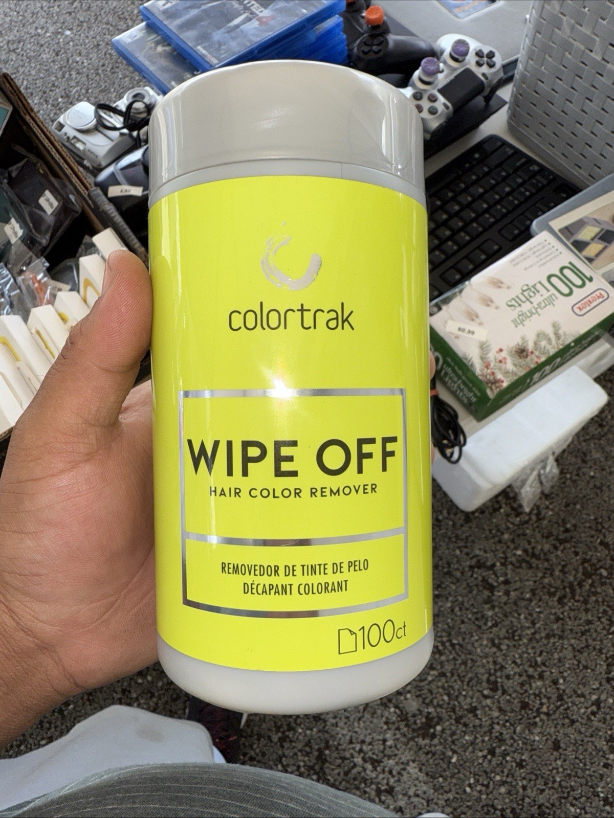 Trak Wipe Off Hair Color Remover ( 100 Wipes)