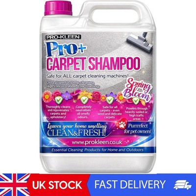 Pro+ Teppichshampoo und Polster Reinigungslösung - 4 in 1 Konzentrat - Haustier
