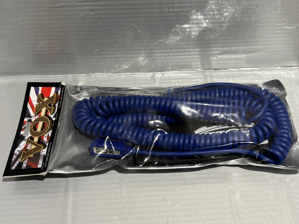 Vox VCC Vintage Coiled Cable - Blue - Image 3 of 3