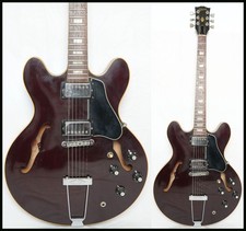 Gibson USA ES-335TD Wine Red 1978 Vintage Semi-Hollow Guitar