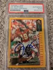 1995 Classic NFL Experience - Joe Montana #43 Gold Auto DNA