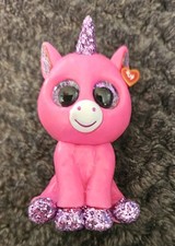 TY 2018 Mini Beanie Boos Collectables~ Bubblegum the Unicorn~ series 3