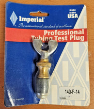 Imperial Professional Tubing Test Plug 140-F-14 7/8" NEW Made in USA