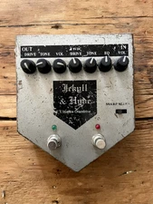 Visual Sound Jekyll & Hyde Ultimate Overdrive Guitar Pedal with aged patina