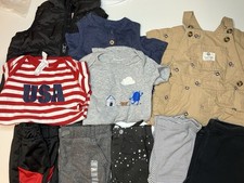 10 Piece Baby Toddler 12 Months Boys Clothes bundle