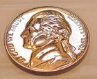 Photo of a 1961-P Jefferson Nickel Proof from an eBay sale