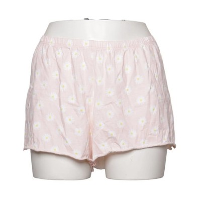 Pyjamashorts, Größe: L, Pink/Mehrfarbig, Blumen, Damen #PzU