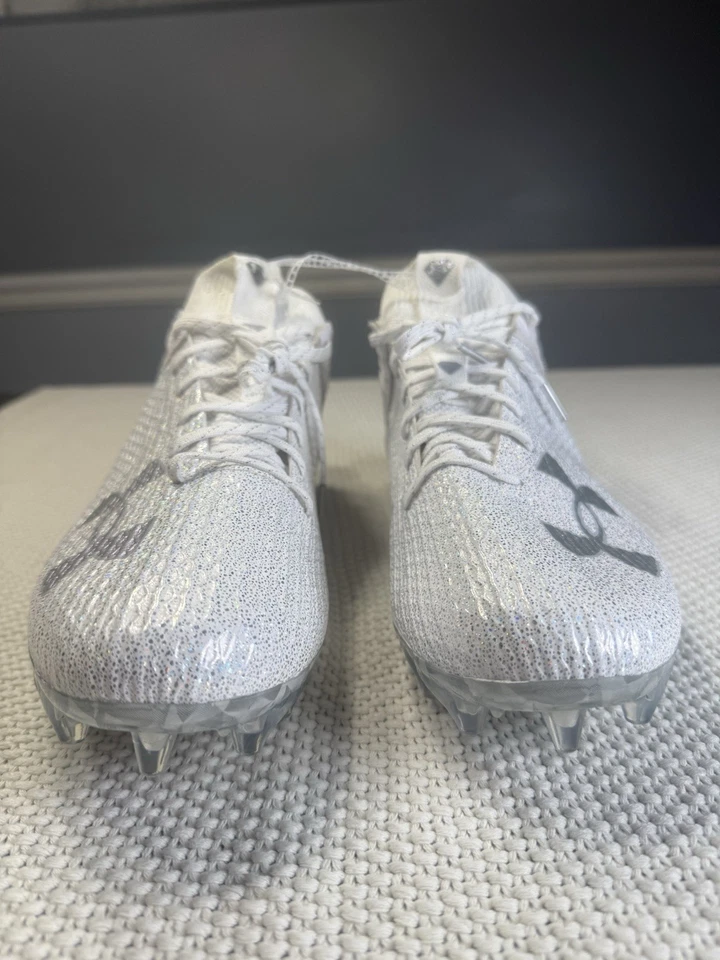 Men’s Cleats Under Armour VVS Blur Smoke Limited Grade Size 14 SKU#S051 - Image 2 of 4