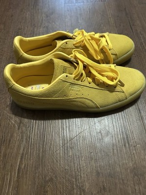 PUMA x HARIBO Suede Triplex Yellow Sneakers Gummy Bear Charm US 8 382562-01