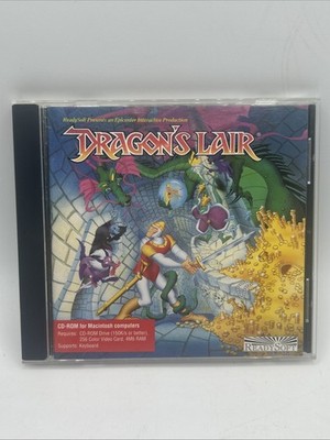 Dragon s Lair ReadySoft MAC CD-ROM Vintage Computer Game W/Booklet 1994