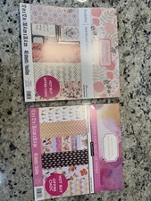 Recollections Pink Parasol Warm Luxury Paper Pad Acid Free 12 X 12 In