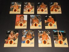 2007 Rittenhouse WNBA All-Star Jersey 12-Card WEST Team Set #/444 (Taurasi, etc)