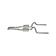 Scott Drake C5ZZ-5257-WOR 1965-1966 Dual Exhaust Kit without Resonators
