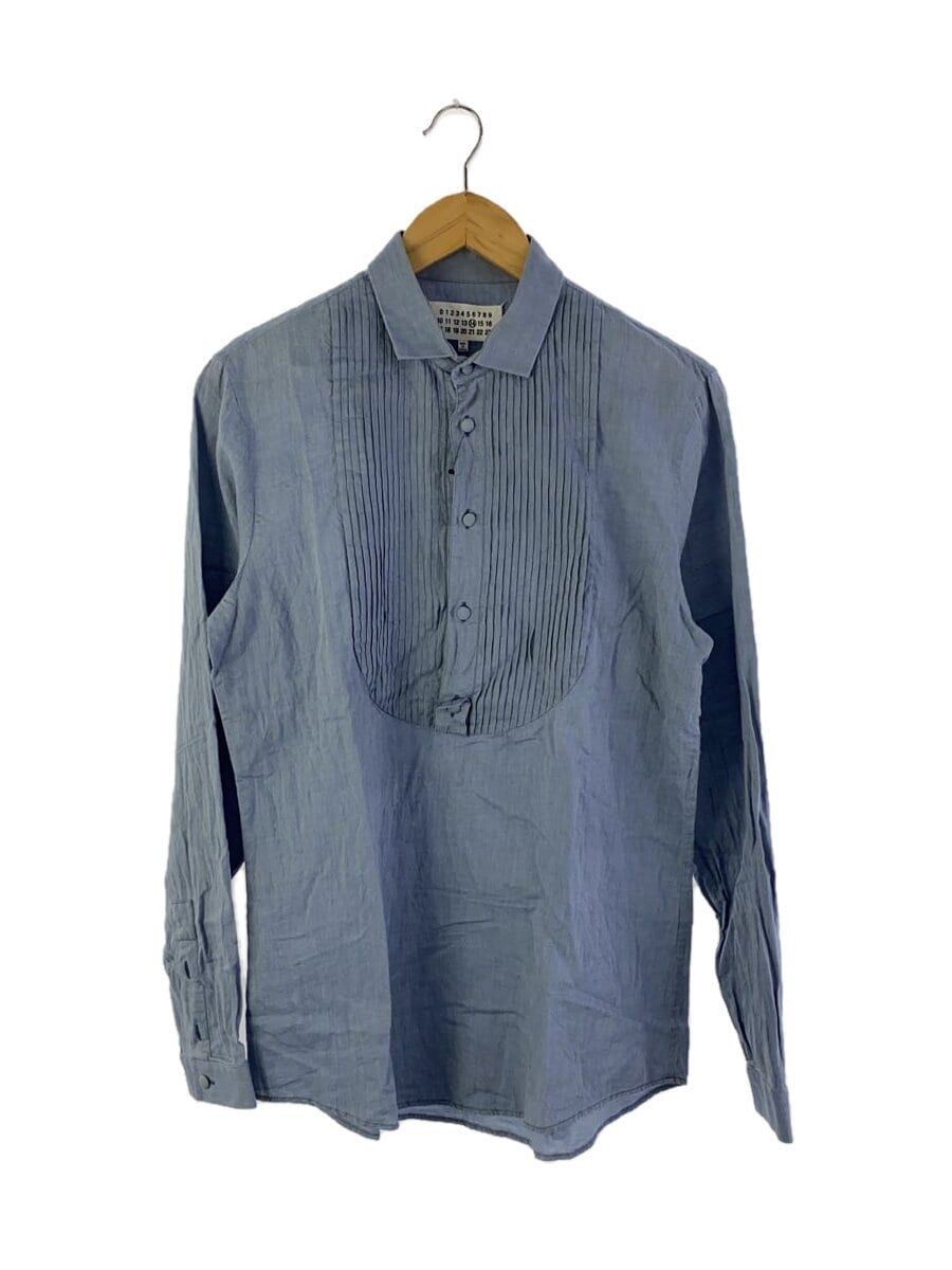 Camicia Maison Martin Margiela altra manica lunga VOILE SERA cotone blu usata
