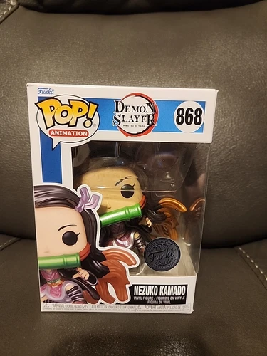 Funko Pop! Demon Slayer Nezuko Kamado Metallic Ver 868 Funko Special Edition