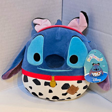 Squishmallows Disney Stitch Plush Toy Blue with Tag Character Stuffed Plush
