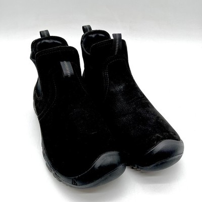 Keen Greta II Women's Chelsea Black Waterproof Leather Pull-On Boots Size 10