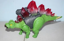 Robo Alive Dino Wars Stegosaurus Battery Operated Walking Dinosaur With Lights