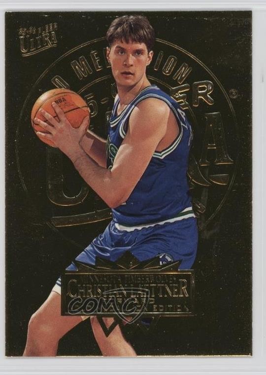 1995-96 Fleer Ultra Gold Medallion Edition Christian Laettner #107 12p5