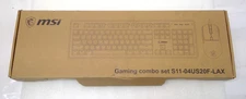 NEW MSI Gaming Mouse and Keyboard combo S11-04US20F-LAX- BLACK