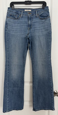Levi's Women's Classic Bootcut Midrise Stretch Jeans In "Stay Put" Blue, Sz 8