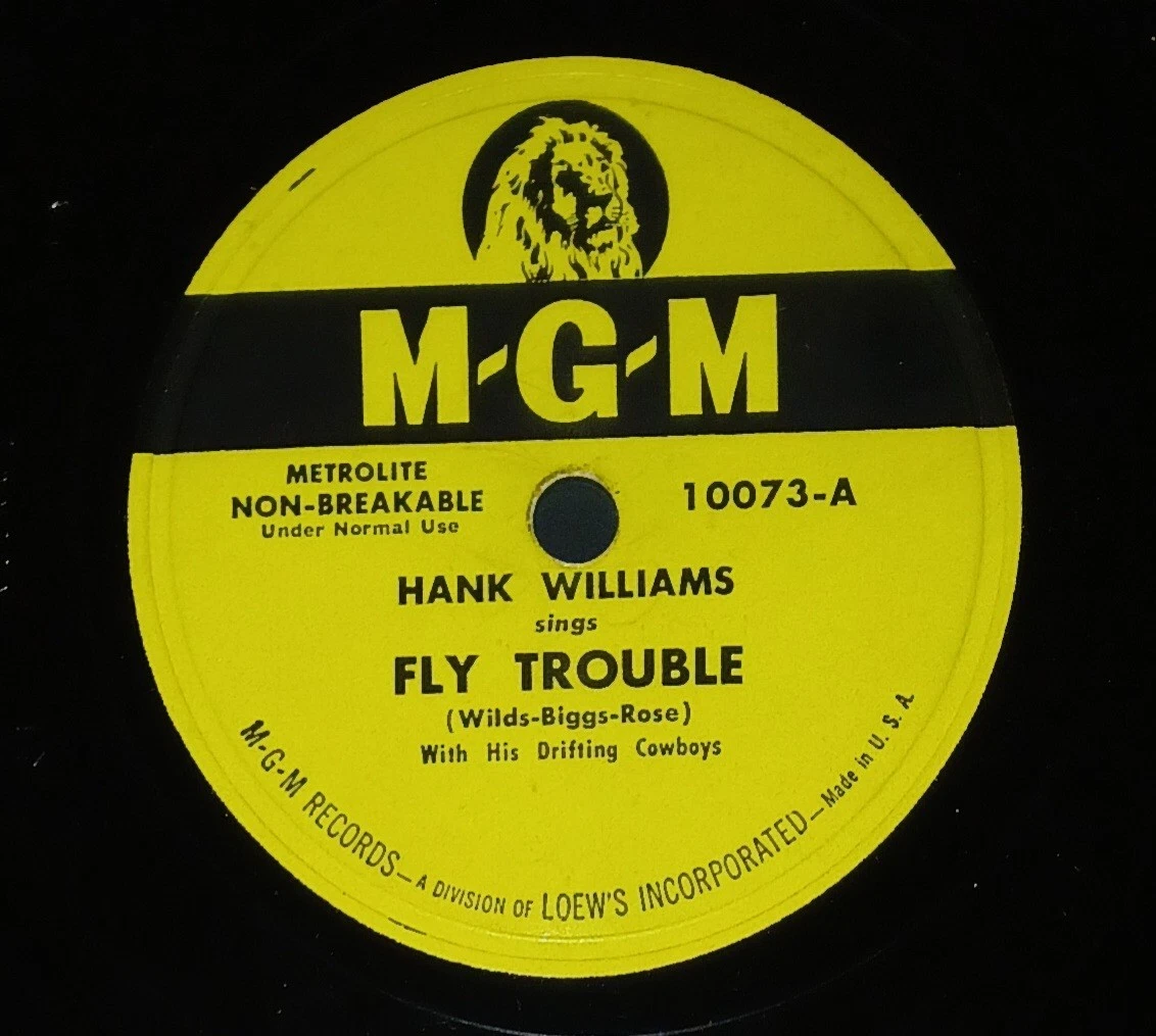 HANK WILLIAMS MGM 78RPM 5枚セット 【公式通販】