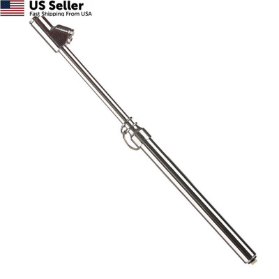 CZC AUTO Tire Pressure Gauge, Straight-on Foot Dual Head Chucks Auto Service... 