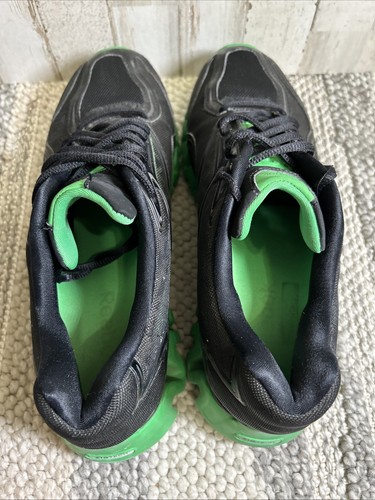 Reebok Zigtech Laufen Sportschuhe Sneaker schwarz grau grün Herren Größe 9 - Bild 8 von 13