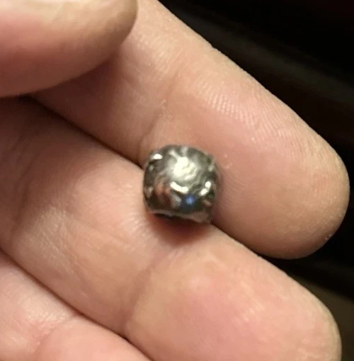 De colección Pandora Hueso de Pez Dije Topacio Verde Ojos 925 Ale Retirado Foto 4 de 4