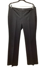 New York  Company Black Straight Leg Pants Size 12 Average, Pre-owned