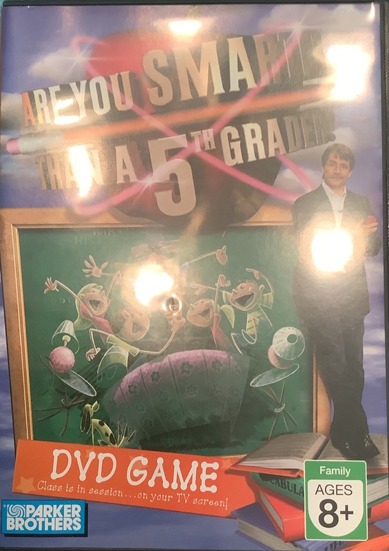 Are You Smarter Than A 5th Grader? DVD Game - Family Ages 8+