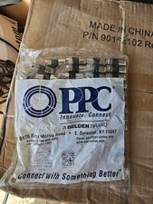 PPC EX6 PLUS UNIVERSAL RG-6 COMPRESSION CONNECTOR 50 Pcs