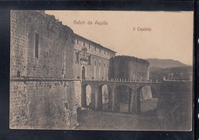 Postcard Greetings from Eagle the Castle O42