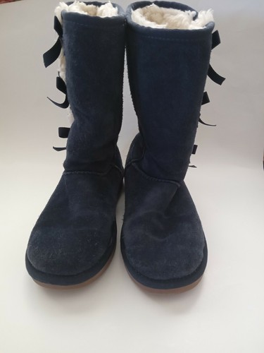 KOOLABURRA by UGG Suede Women's Blue Boots Size 4 ( 941) - Picture 10 of 12