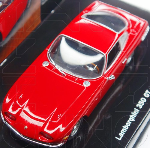 LAMBORGHINI 350 GT 1964 KOLEKCJA SANT'AGATA 1:43 MINICHAMPS PMA 436103200 CZERWONY - Zdjęcie 1 z 15