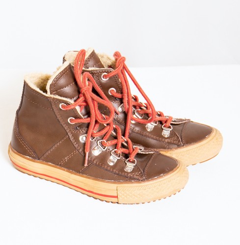 converse high tops fleece lined