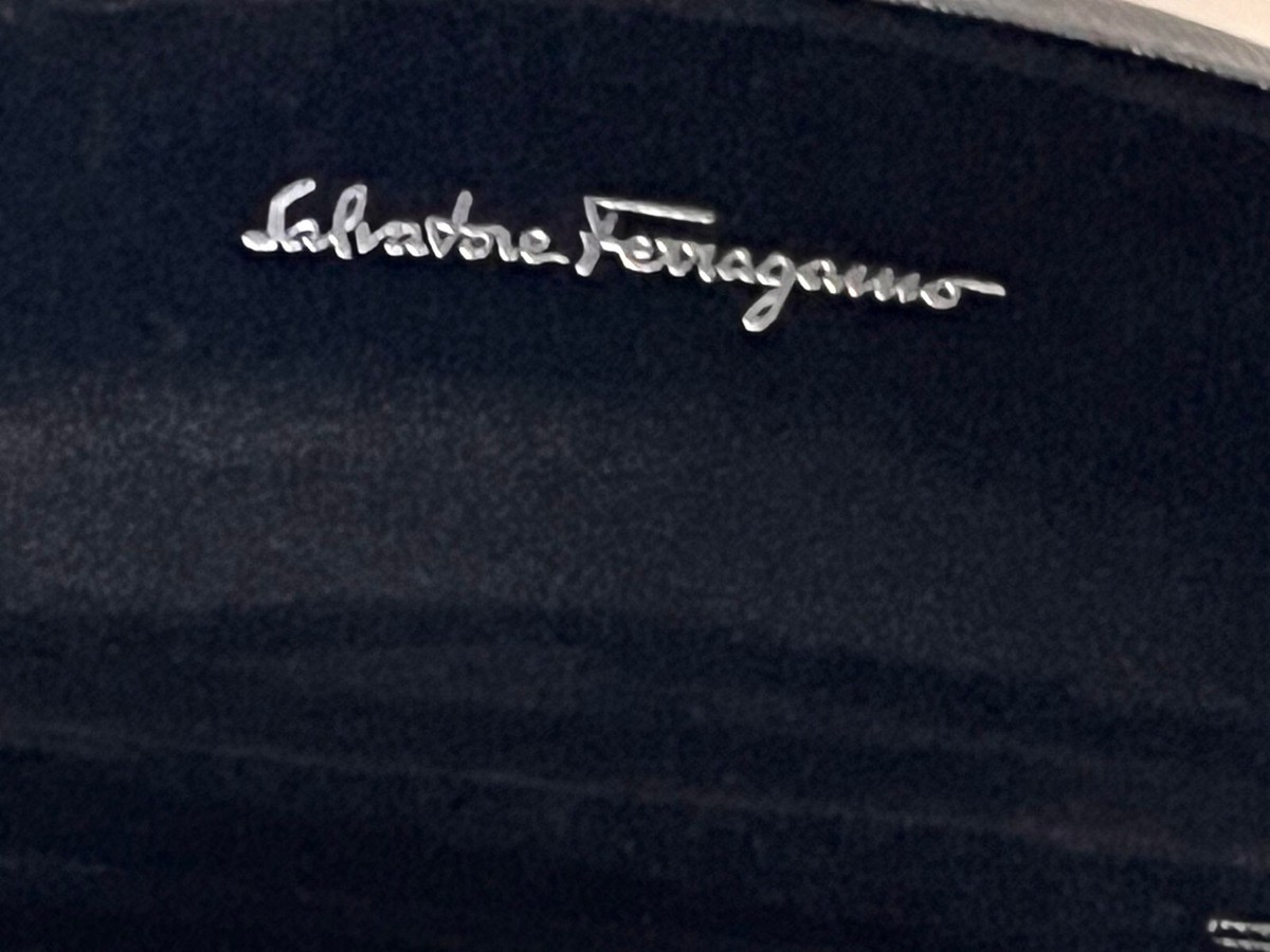 Salvatore Ferragamo Hardshell Eyewear Case, Box & Cleaning Cloth NIB Salvatore Ferragamo Eyeglass Cases & Storage for sale - eBay main image 4