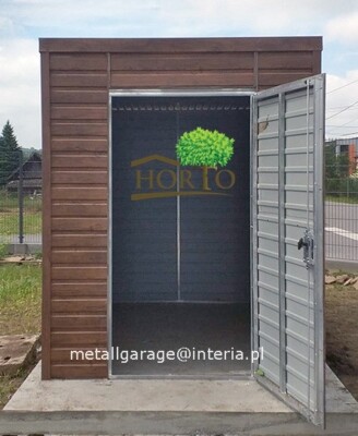 Blechgarage Lagerraum Metallgarage Stahlgarage Konstruktion Stahlbox Stahl*