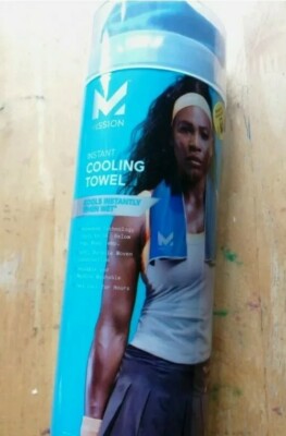 JML Mission Instant Cooling Towel. 85 cm x 26 cm BRANDNEU/VERSIEGELT IN BOX FPP