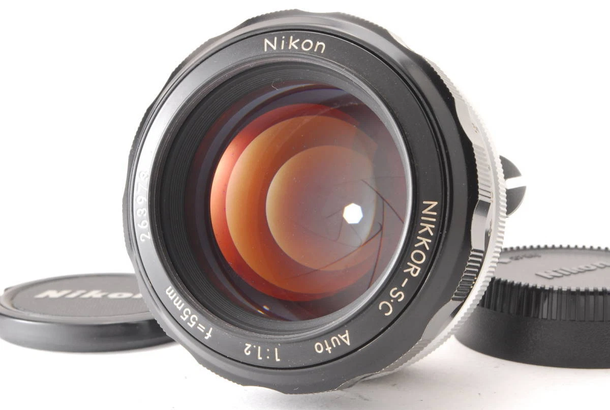 Nikon Auto Nikkor S.C 55mm f1.2 Nikon Nikkor 738@fc | eBay