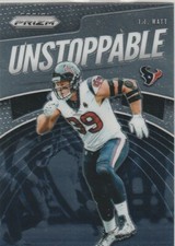 2019 Panini Prizm Unstoppable J.J. Watt Houston Texans