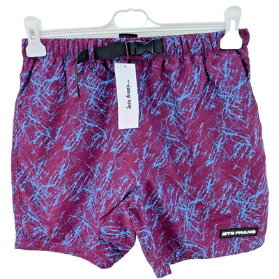 iets frans Badeshorts Urban Outfitters, Herren Gr. XS, W28, Purple Dye