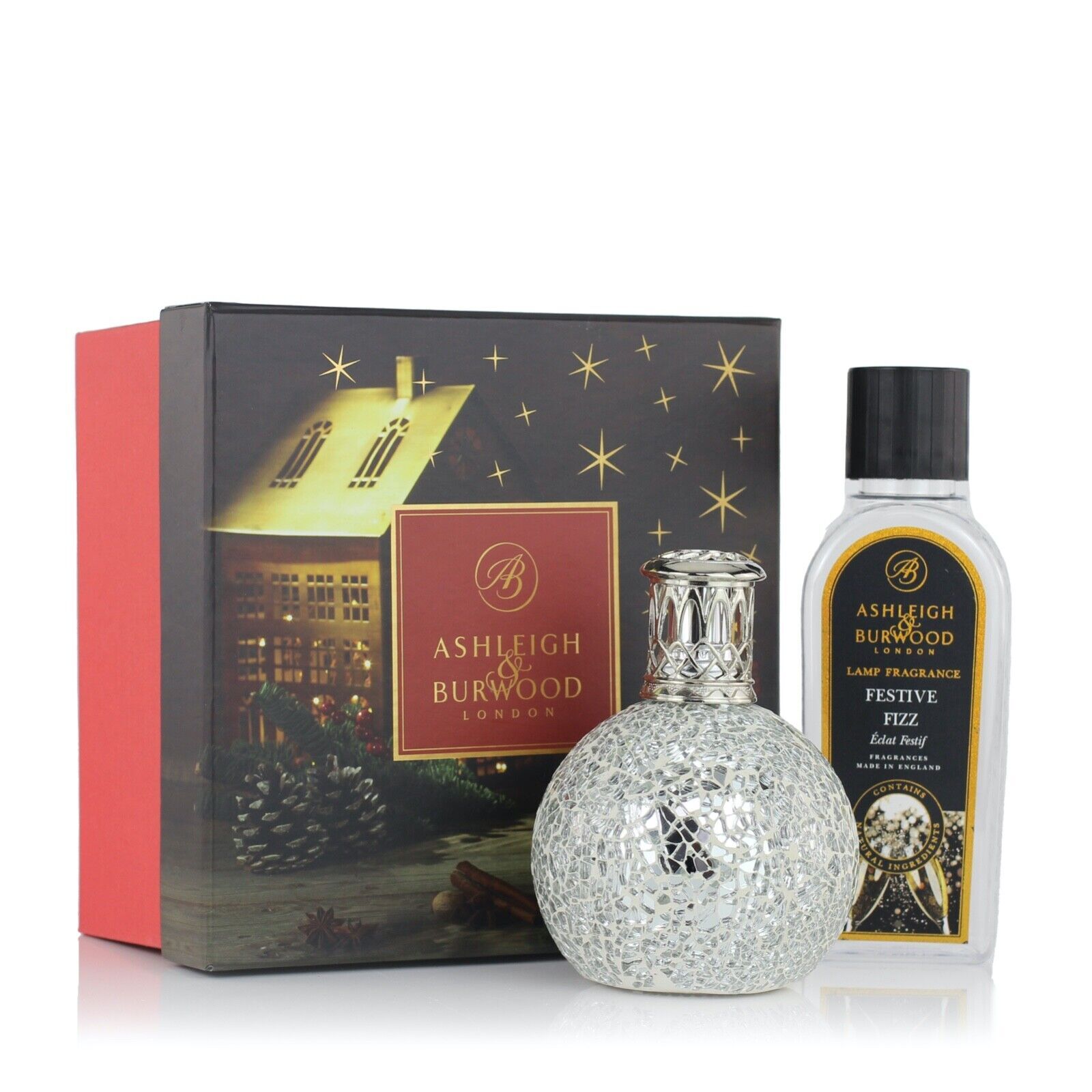 Ashleigh & Burwood Fragrance Lamp & Oil Boxed Gift Set & Free A&B Bag