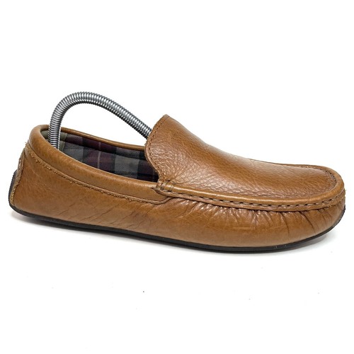 LL Bean Tan Leather Driving Moccasins 