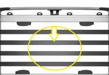 Thule 865 865xt Center Rail Part Black For Trail Large Roof Basket Thule 865 865xt Center Rail Part Black For Trail Large Roof Basket
