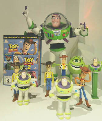 SALE! Auswahl: vintage TOY STORY Figure Woody Buzz Lightyear DISNEY Bully Rarity