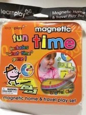 Magnetic Home & Travel Play Set - Fun Time - Metal Tin - from LearnPlay -=NEW=-