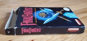 Final Fantasy 1 I Nintendo NES RPG Game Complete CIB Box Map Chart Manual lot ! 