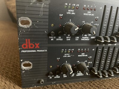 DBX 2231 Graphic Equalizer/Limiter with Type III | eBay DBX 2231 Graphic Equalizer/Limiter with Type III | eBay