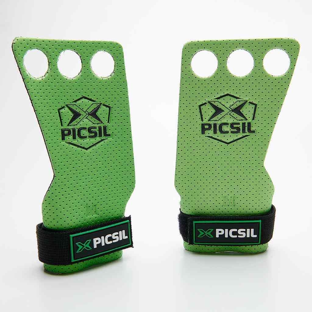 Hand grips PICSIL AZOR 3 HOLES hand grips for gymnastic men women